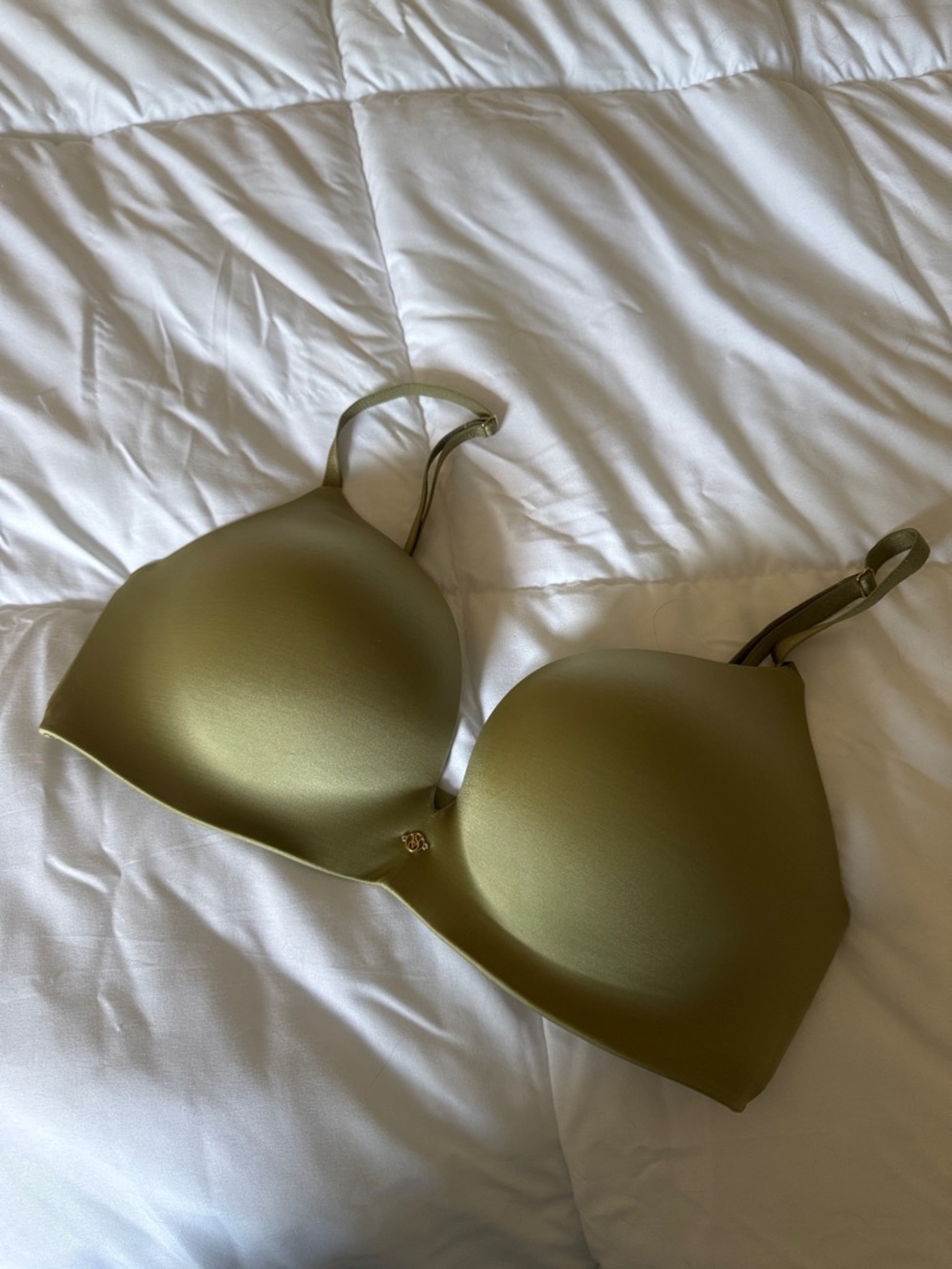 Victoria's Secret Olive Green Smooth Wireless Bra